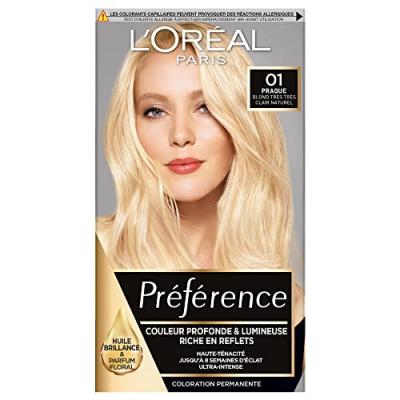 L OREAL PARIS Pr&eacute;f&eacute;rence Blondes -  Blond Tr&egrave;s Tr&egrave;s Clair Naturel - L'Or&eacute;al Paris