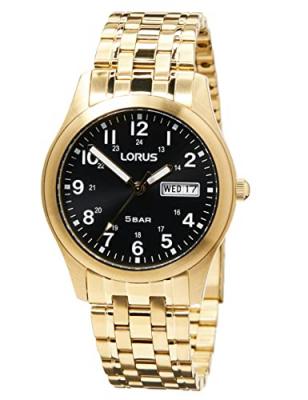 LORUS  Homme Analogue Quartz Montre avec Bracelet en m&eacute;tal RXN76DX9