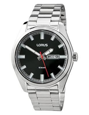  Lorus Hommes Analogique Quartz Montre avec Bracelet en M&eacute;tal RH347AX9
