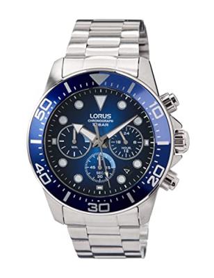 LORUS  Hommes Analogique Quartz Montre avec Bracelet en M&eacute;tal RT343JX9