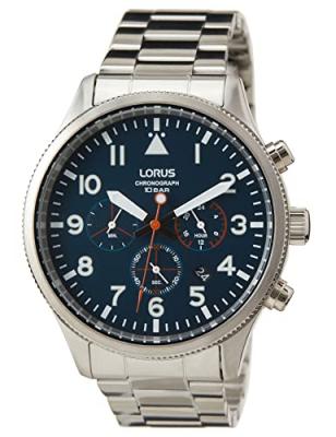 LORUS WATCHES Lorus Hommes Analogue Quartz Montre avec Bracelet en m&eacute;tal RT365JX9