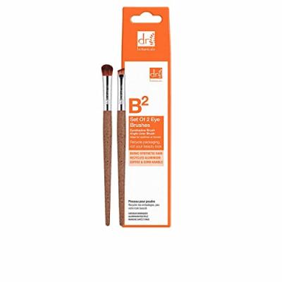 DR BOTANICALS  Ensemble de brosses &agrave; caf&eacute; moulu 2 unit&eacute;s