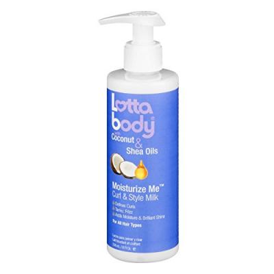 CREME OF NATURE Lotta Body Lait Coiffant Boucles Coco/Karit&eacute; 236 ml