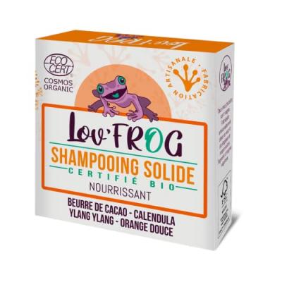 LOV FROG Shampoing Solide Nourrissant Cheveux Sec Bio 50g Lov'frog