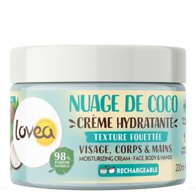 LOVEA Soin Corps Cr&egrave;me Hydratante &Agrave; La Coco  - Le Pot De 200ml