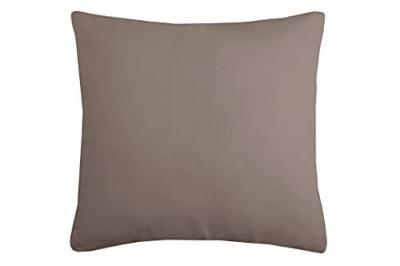 Lovely Casa Duo Coussin UNI 40X40 CM, Taupe, 1 Unit&eacute; (Lot de 1)