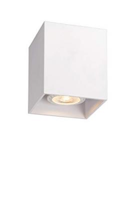 LUCIDE  BODI - Spot Plafond - &Oslash; 8 cm - GU10 - Blanc