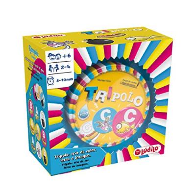  LUDILO- Tripolo Jeu de soci&eacute;t&eacute;, 80451, Multicolore, &Uacute;nica