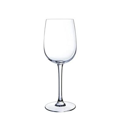 LUMINARC  Verre &agrave; Pied 36 cl-Versailles, Glass, Transparent, 6 AG1483
