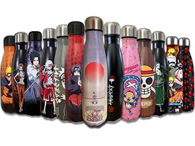 LYO Bouteille Aluminium - Naruto Shippuden - Naruto Combat - 500 Ml
