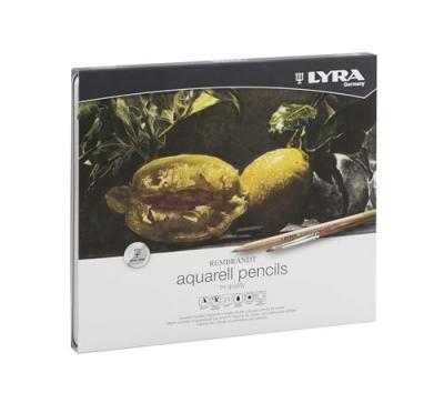 REMBRANDT CC Hobby crayons aquarellables Lyra , couleurs assorties, 24