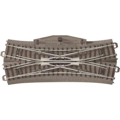 TRIX Travers&eacute;e-jonction double pour (H0) Voie C  H0 62624 188.3 mm