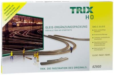 TRIX H0 Coffret de compl&eacute;ment pour (H0) Voie C Trix  T62900 1 set