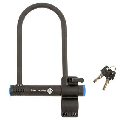 M WAVE M-wave B 245 Shackle U-lock Noir 197 x 245 mm