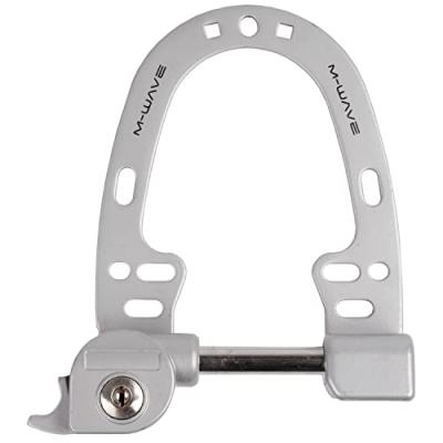 M WAVE Antivol fer &agrave; cheval pour fixation sur pivots de fourche v&eacute;lo