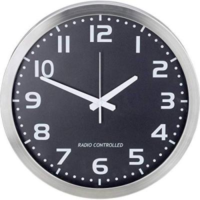Noname - Horloge murale M601508 radiopilot&eacute;(e) 40 cm aluminium X17552