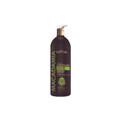 KATIVA  Apr&egrave;s-shampooing hydratant &agrave; la macadamia 355 ml 500 ml