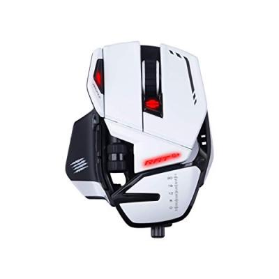 MAD CATZ Souris gamer  RAT 6+ BLANCHE