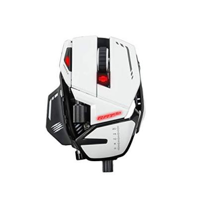 MAD CATZ Souris gamer  RAT 8+ BLANCHE