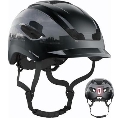 MADE FOR XIAOMI Casque hybrid de protection  pour mobilit&eacute; urbaine Taille M Noir glossy 