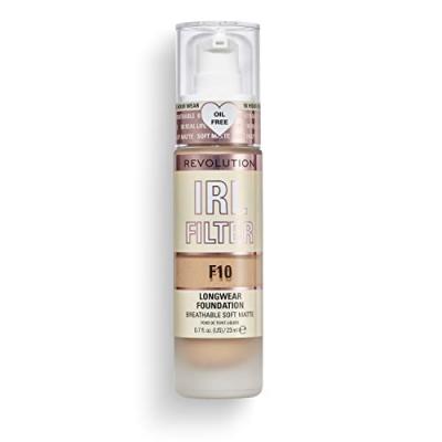 DECOUVRIR MAKEUP REVOLUTION Makeup Revolution, Irl Filter, Longwear, Fond de Teint, F10, 23ml