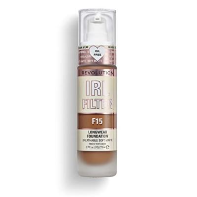 DECOUVRIR MAKEUP REVOLUTION Makeup Revolution, Irl Filter, Longwear, Fond de Teint, F15, 23ml