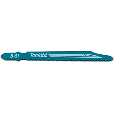 MAKITA  B-06476 Lot de 5 lames de scie sauteuse en m&eacute;tal B-50