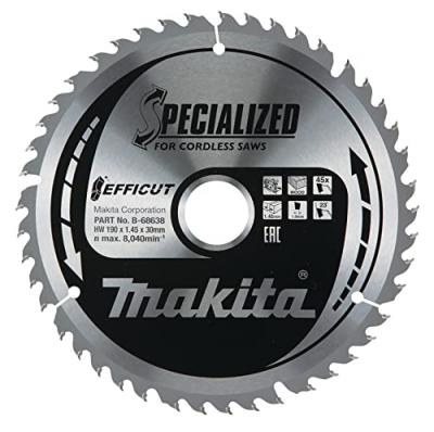MAKITA  EFFICUT Lame de scie 190x30 mm, 45 dents - B-68638