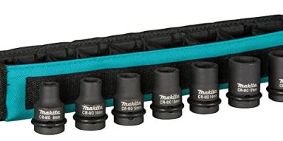 MAKITA Jeu de cl&eacute;s &agrave; douilles carr&eacute;es 1/2'  E-02989 (8 pi&egrave;ces)