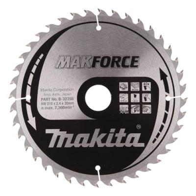 MAKITA  makforce saege Lame 210&nbsp;x 30&nbsp;mm, 40&nbsp;T, 32356