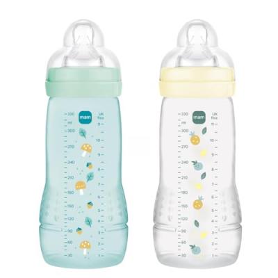 MAM  Easy Active - Biberon 2&egrave;me &acirc;ge 330ml ice x2