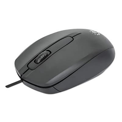 IC INTRACOM Souris sans fil MANHATTAN Confort II - Ambidextre - Noire