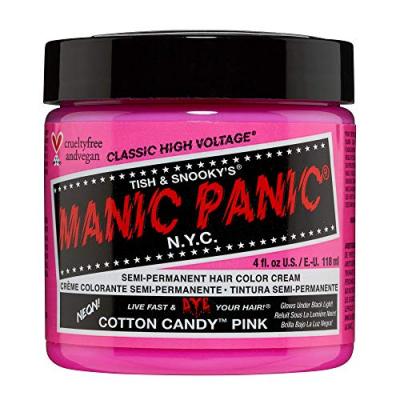 MANIC PANIC Teinture pour cheveux coloration semi-permanente 118ml Cotton Candy