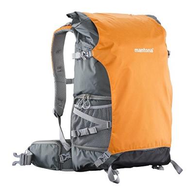 MANTONA  ElementsPro 50 Outdoor et sac &agrave; dos pour appareil photo gris/orange