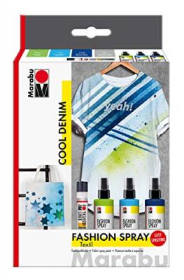 MARABU  Fashion Shimmer 171800080&nbsp;, Cool Denim, 1 Set