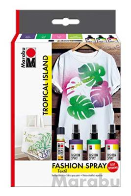 MARABU  Fashion Shimmer 1719000000085, Tropical Island, 1 set