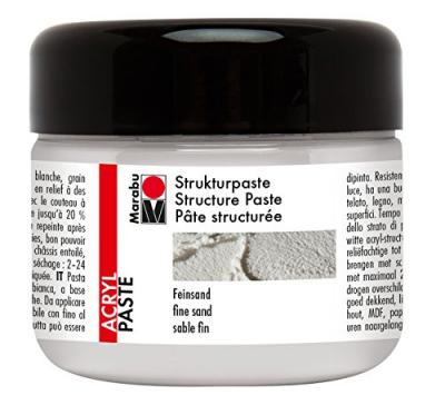 MARABU  Pate Structur&eacute;e Acrylique, 225 Ml, Sable Fin, 122625809