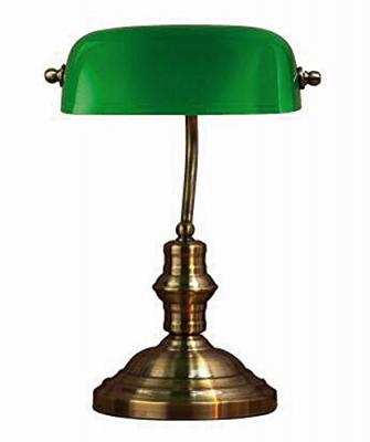 MARKSLOJD Lampe de table BANKERS Oxyd&eacute;e verte 1 ampoule