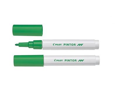 PLOT Marqueur &agrave; pointe fine Pilot Pintor Vert