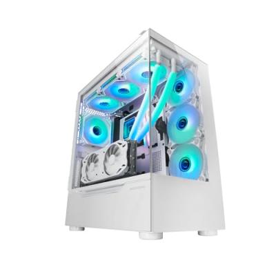 MARS GAMING  Mc-ult Tower Case Blanc