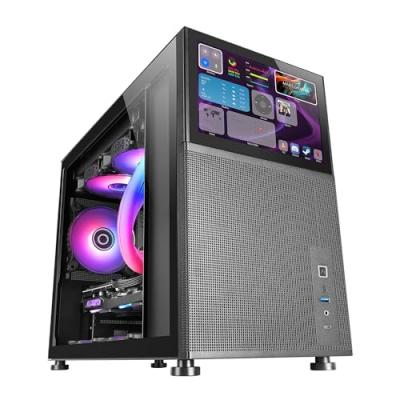 MARS GAMING  MC-LCD Mini Tower Noir - Neuf