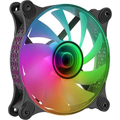 MARS GAMING Ventilateur boitier mf-3d rgb - 12cm (noir) 8435693102809