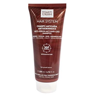 MARTIDERM  Shampooing Antichute Antis&eacute;borrh&eacute;ique 200 ml