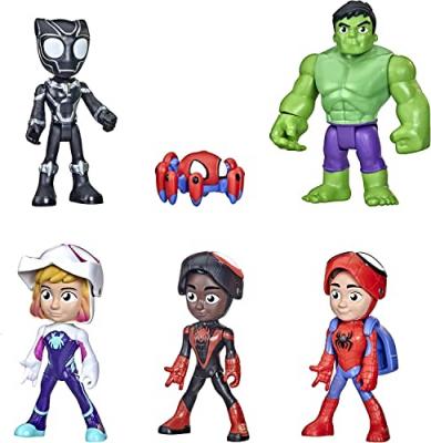  Marvel Spidey And His Amazing Friends, Multipack Identit&eacute; Secr&egrave;te