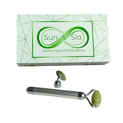 GENERIQUE Masseur visage &eacute;lectrique aventurine
