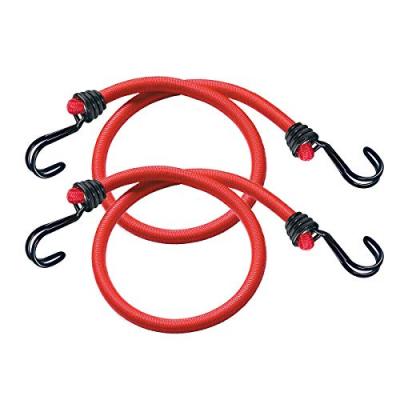MASTER LOCK  3020eurdat Elastic Band With Hook 60 Cm 2 Units Rouge