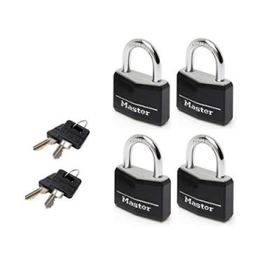 MASTER LOCK 4 cadenas aluminium 40mm 