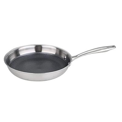 MASTERPRO Po&ecirc;le &agrave; frire acier inoxydable aluminium  20x4.2cm hi-tech 3