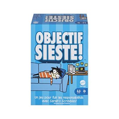 MATTEL Objectif Sieste !  - Jeux de soci&eacute;t&eacute; - 7 ans et + - Jeux  Games