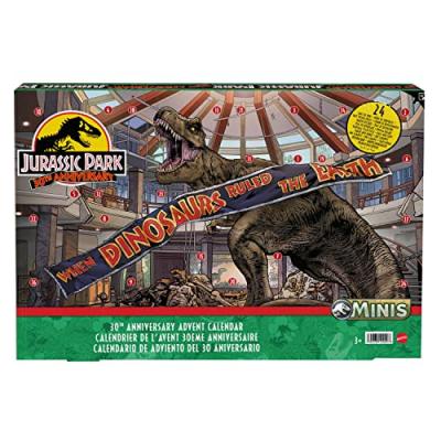 MATTEL Calendrier de l'avent 30&egrave;me anniversaire Jurassic Park